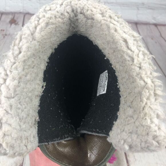 Sorel Winter Carnival Green Winter Boots Women's Sz 8 - Picture 8 of 12